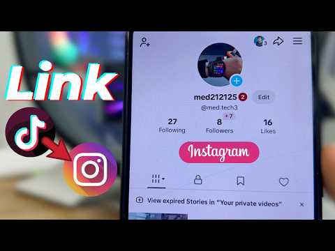 Add My Instagram Link to My TikTok || Link to Tiktok Bio