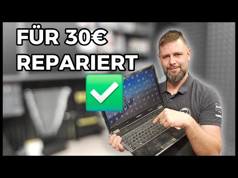 Laptop kaputt. Für 30 € wieder einsatzbereit.