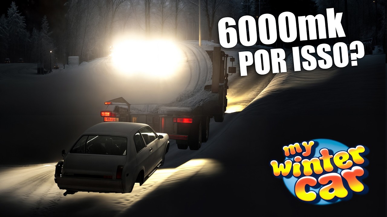 VIDA DE CAMINHONEIRO: Entreguei as SUCATAS e o valor me SURPREENDEU! - My Winter Car #56
