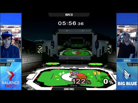 NGPU 33 SSBM - Crush [W] (Fox) vs. GVS | Silver Alloy [L] (Falco) - Melee GF