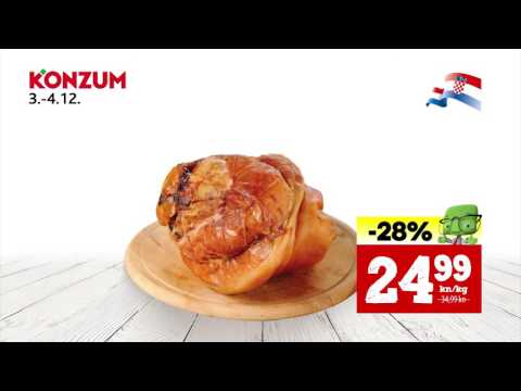 Konzum Vikend Akcija 3.12. - 4.12.