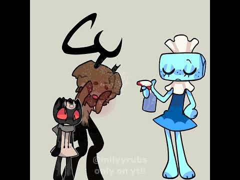 This was not an excuse to draw Twisted Rudie i swear || #dandysworld #capcut #tisha #toodles #rudie