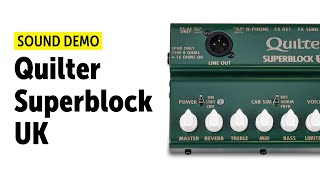 Video thumbnail for Quilter Superblock UK - Sound Demo (no talking) by Guitar Bonedo