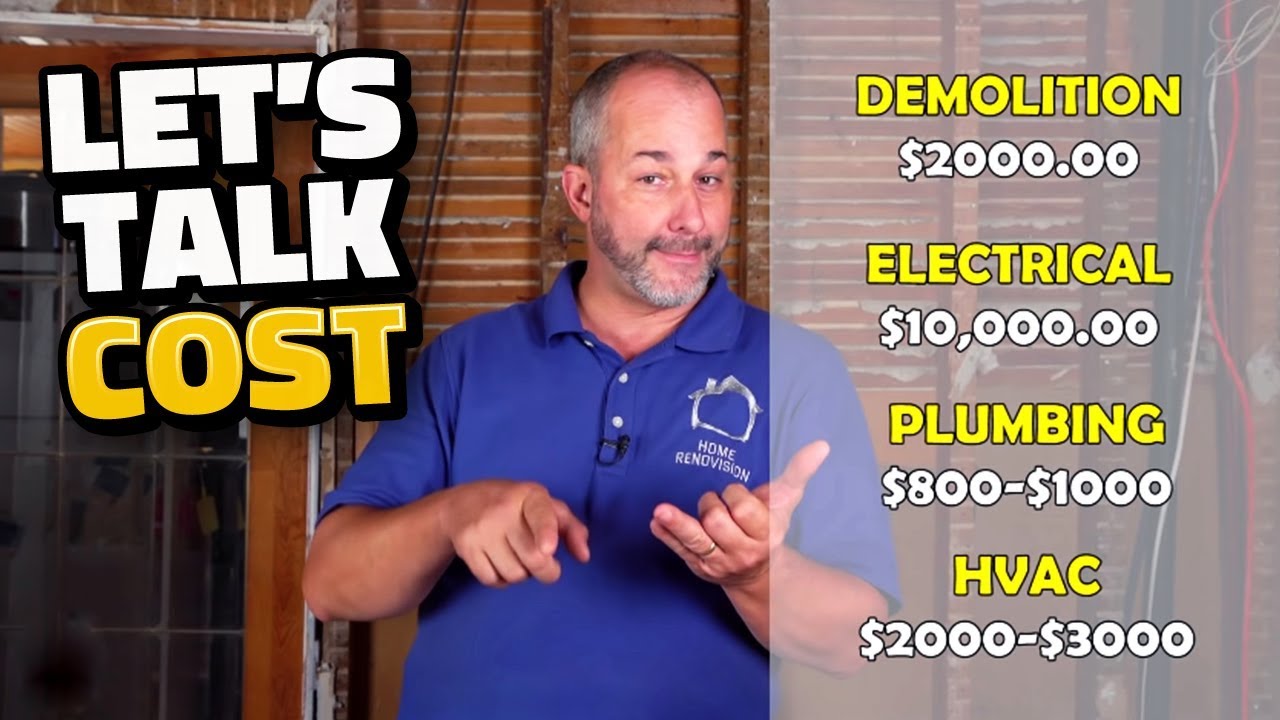 How much does it cost to renovate a cleaned house?