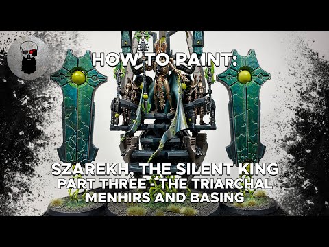 Contrast+ How to Paint: Szarekh, the Silent King – Part Three