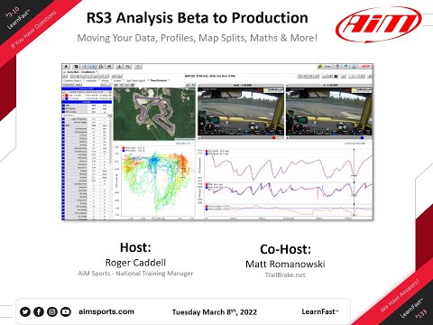 3-10 RS3 Analysis Beta to RS3 Production - Moving Your Data & More with Matt Romanowski - 3/08/2022