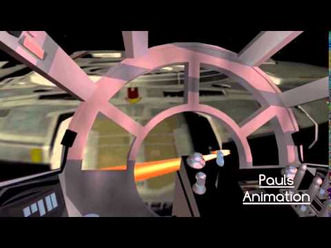 Millennium falcon vs USS Defiant Test