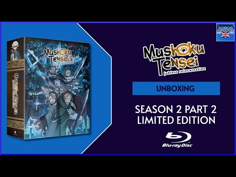 Mushoku Tensei: Jobless Reincarnation - Season 2 Part 2 Unboxing (Limited Edition Blu-Ray) [UK]