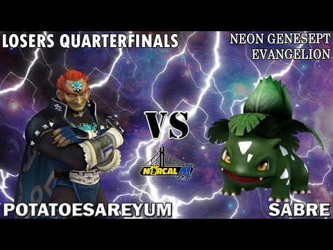 Neon Genesept Evangelion - PotatoesAreYum (Ganon) v. Elk G | Sabre (Ivy) - Losers Quarters