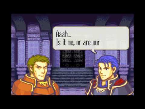 Fire Emblem: Blazing Sword - Hector & Oswin Support
