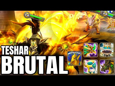 The Most Brutal TESHAR Team Comp! - Summoners War