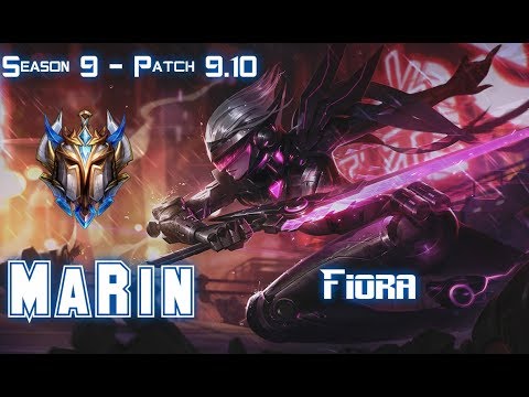 MaRin FIORA vs JAX Top - Patch 9.10 KR Ranked