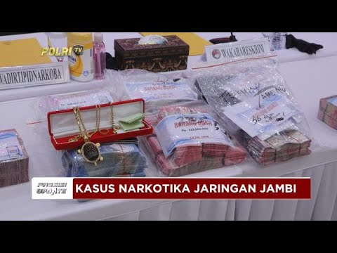 PRESISI UPDATE : POLRI UNGKAP JARINGAN NARKOBA JAMBI 16/10/2024 21.00