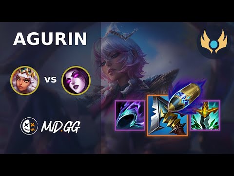 MID.GG: [ agurin ] Qiyana JUNGLE vs Morgana | EUW CHALLENGER | LOL Season 2025