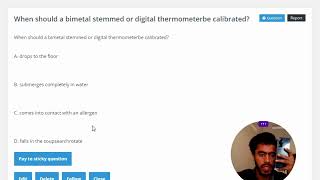 When should a bimetal stemmed or digital thermometerbe calibrated