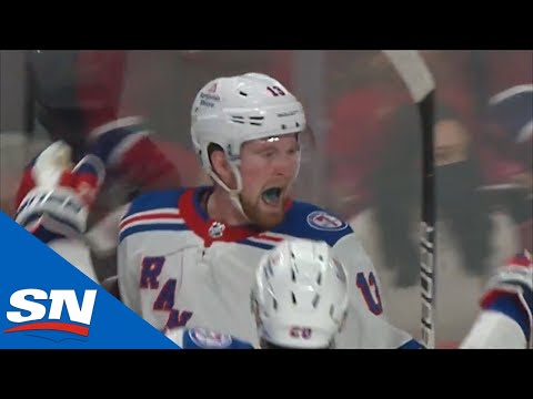 Alexis Lafreniere Finishes Off Rangers Rush To Take Lead Against Canadiens