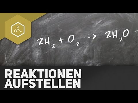 Set up simple chemical reactions REMAKE