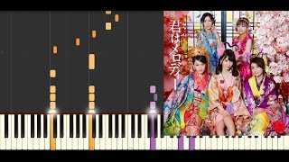 Kimi wa Melody／AKB48／Piano(Hard)