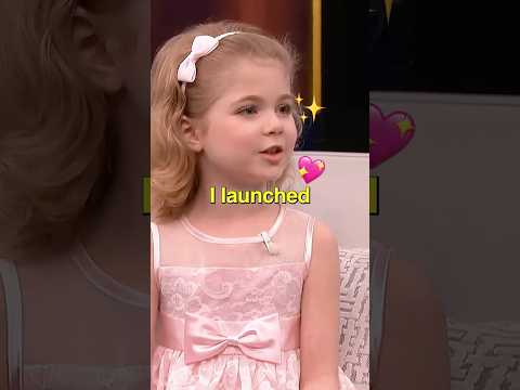 😍6-year-old Author Ariana Steals Steve Harvey's Heart❤️‍🔥🤣 #shorts #steveharvey #funny