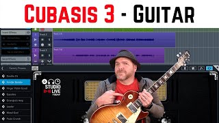 Video thumbnail for Cubasis 3 | Recording electric guitars (iPad) by Pete Johns - Studio Live Today