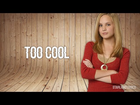 Camp Rock - Too Cool (Lyric Video) HD