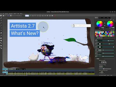 Discover everything that's new in Arttista 2.7! #animation #vector #illustration #drawing #cartoon thumbnail