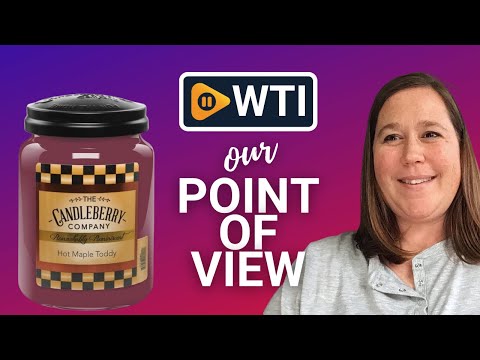 Candleberry Candles | Strong Fragrances for Home | Hand Poured in The USA | Highly Scented & Long Lasting | Large Jar 26 oz (Hot Maple Toddy) - WTI product video review