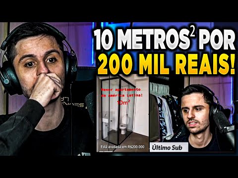 O MENOR APARTAMENTO DA AMÉRICA! - RAZAH REACT