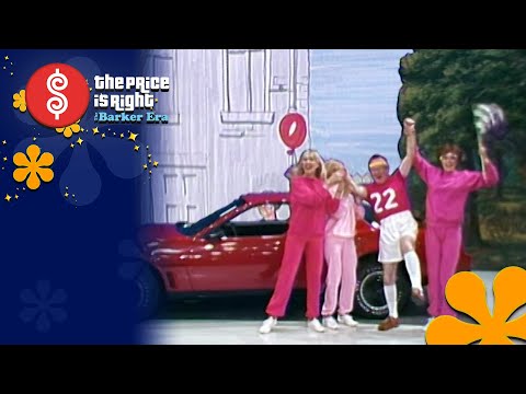 Johnny Olson Becomes Johnny the Runner for a Fun Showcase Skit - The Price Is Right 1983