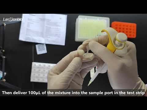 Lansionbio：Guidance video of  D-Dimer Test with LS-1100