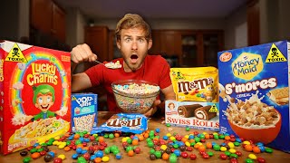Eating Top USA Foods That Are BANNED In Other Countries!