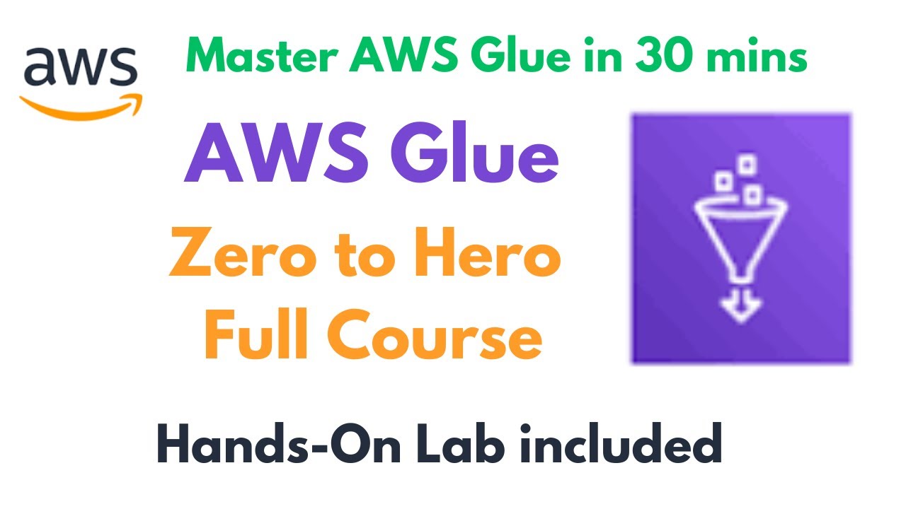 AWS Glue Tutorial for Beginners| Learn everything about Glue in 30 mins| Glue Data Catalog| Glue ETL