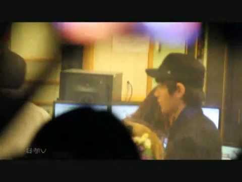 130404 Kiss The Radio  INFINITE L錄製前