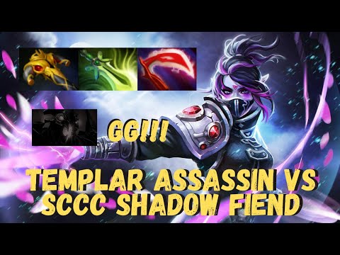 Templar Assassin vs SCCC Shadow Fiend - Dota 2 Pro Gameplay Highlights 7.27