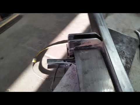 Lowboy trailer fabrication part 1