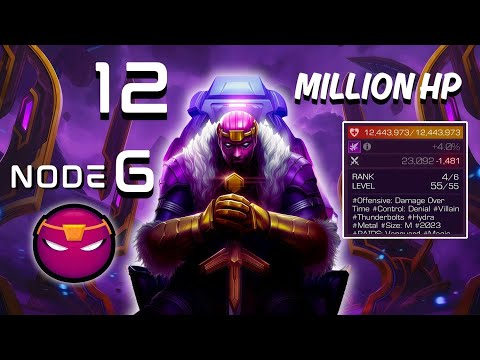 Counter to DESTROY 12 Million HP ZEMO The Tyrant on NODE 6 - BIG THING Force Charges!! #mcoc #zemo