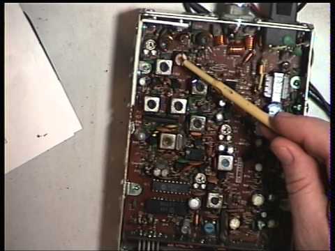 Audioline 342 remote, UK (CB 27/81) CB radio (Mobile)  - VCO & Transmit adjustment