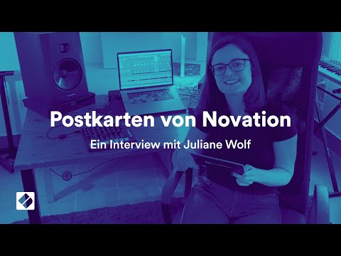 Postkarten von Novation - Ein Interview mit Juliane Wolf