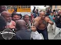 Mike Tyson Street Fights Shannon Briggs...