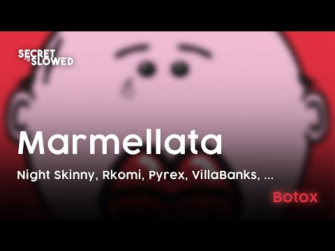 Marmellata ft. Rkomi, Pyrex, VillaBanks, Carl Brave  -  Night Skinny ( Slowed & Reverb )