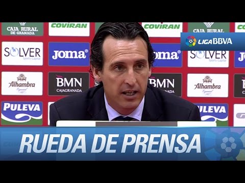 Emery: "Si alguien mereció ganar fuimos nosotros"