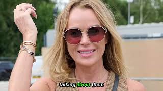 Amanda Holden Shows Off Her Huge Size In New Photo!