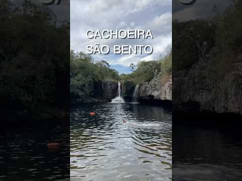Cachoeira São Bento, pousada Fazenda São Bento, Alto Paraíso de Goiás .￼