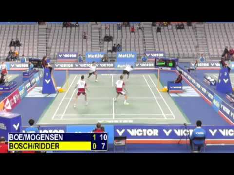 R32 - MD - M.Boe / C.Mogensen vs R.Bosch / K.Ridder - 2014 Korea Badminton Open (F3-3)