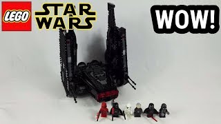 Ein Meisterwerk! | LEGO Star Wars "Kylo Ren´s Shuttle" 2019 Review! | (75256)