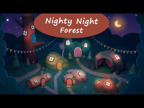 Nighty Night Forest - Bedtime Story - Go to sleep together with cute animals | Fox & Sheep Games