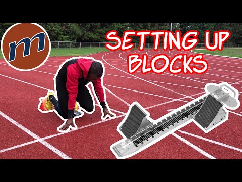 How To Set Up Starting Blocks