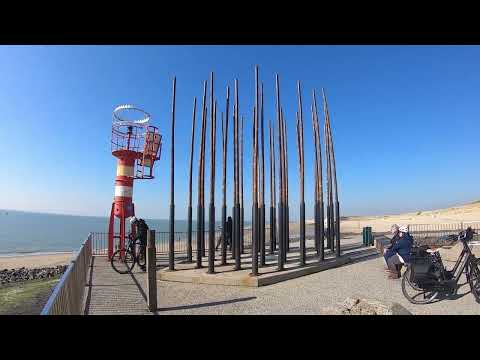 Zoutelande and Vlissingen, wind organ on Zeeland and seal discovery on the beach of Zoutelande