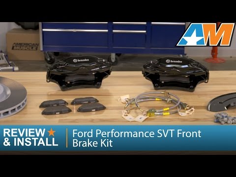 2005-2014 Mustang (GT, V6) Ford Performance SVT Front Brake Upgrade Kit Review