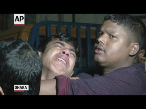 A devastating fire raced through densely packed buildings in Bangladesh's capital, killing at least 70 people. (Feb. 21)